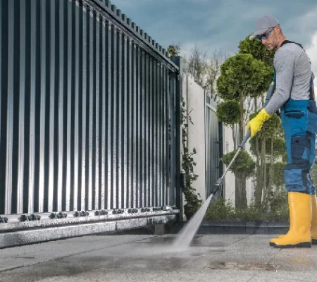 pressure washing